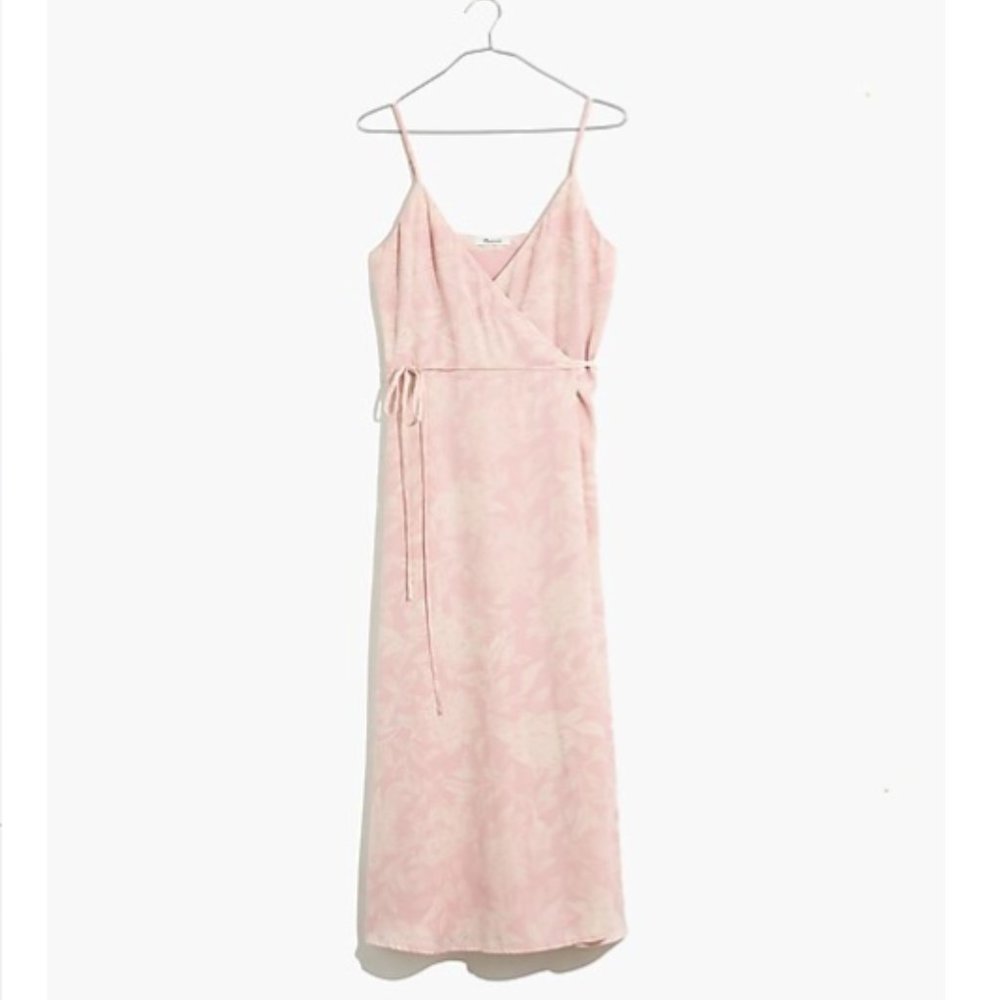 Madewell Floral Wrap Dress NWT - Picture 3 of 5